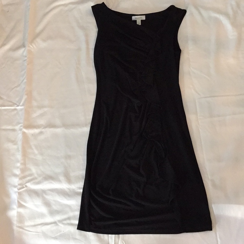 Black dress barn dress, size 4